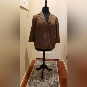 Liz Claiborne Classic Brown Women's Blazer